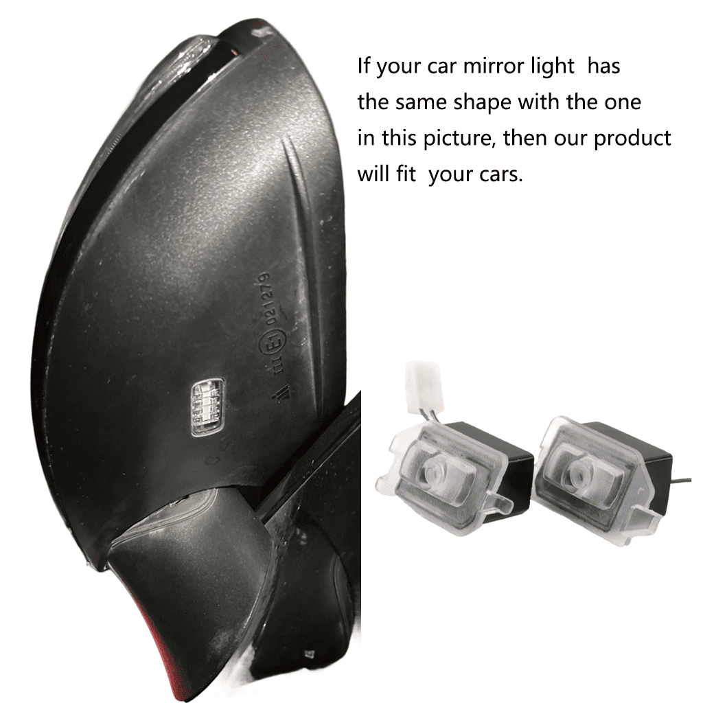 mercedes automotive projector lights